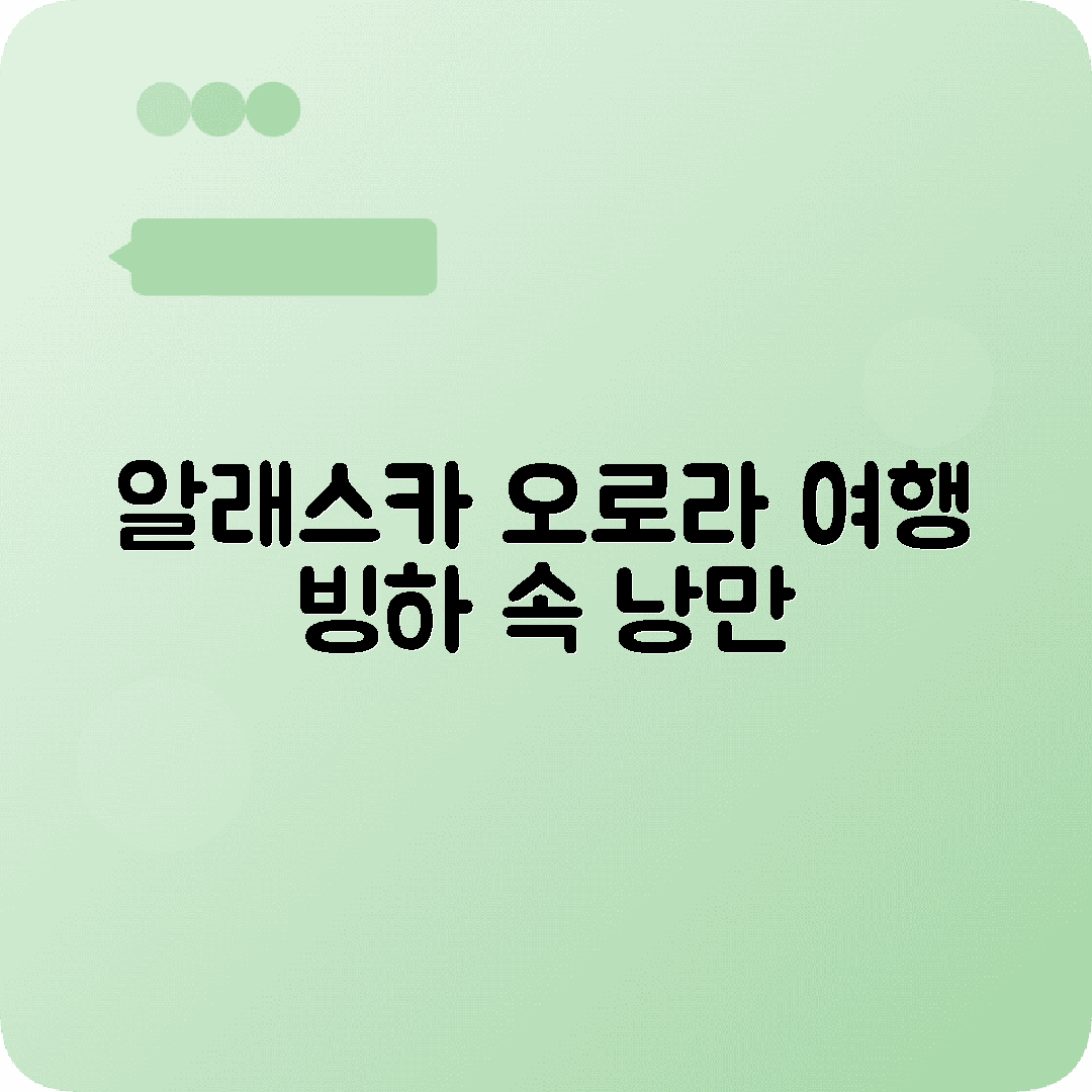 미국 알래스카 앵커리지 4박5일 여행코스 오로라 글레이셔베이