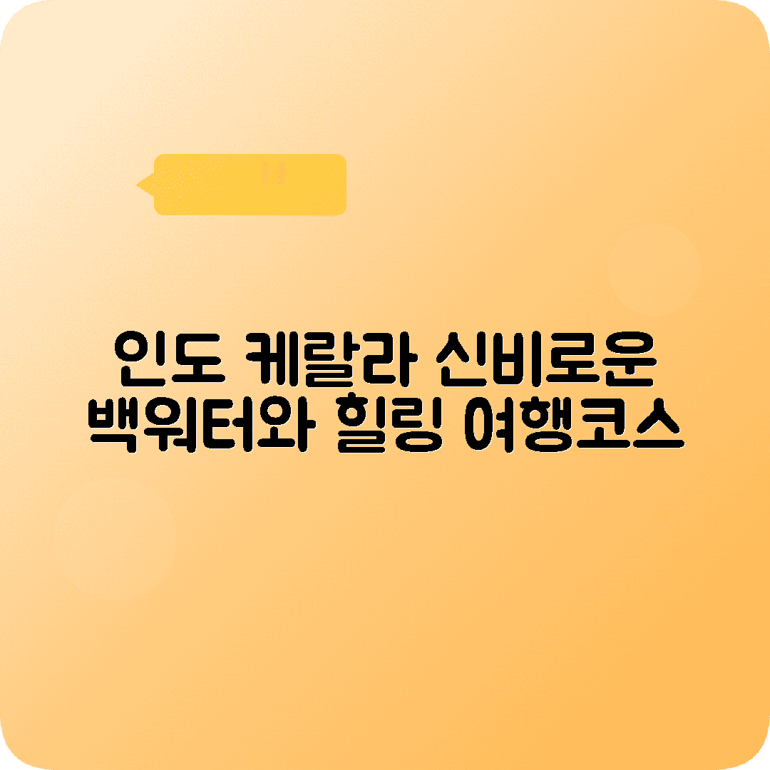 인도 케랄라 4박5일 여행코스 백워터 쿠마라콤 문나르 차밭